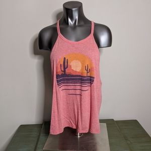 Modern Lux Desert Graphic Tank Top